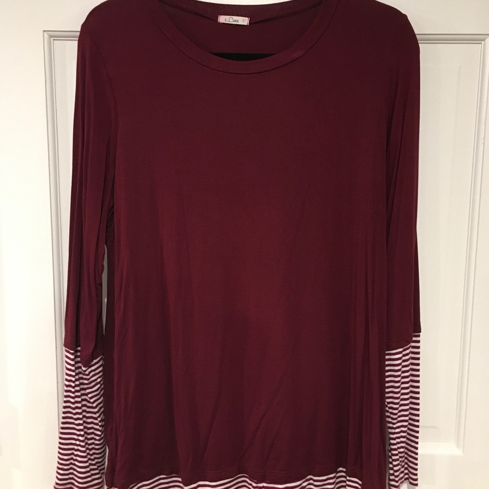 Maroon Longsleeve - Jenny Boston